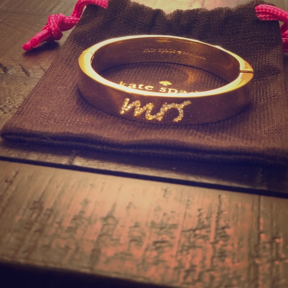 kate spade Jewelry - Kate Spade Her Day to Shine Mrs bangle, gold
